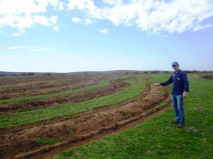 curvas de nível com GPS